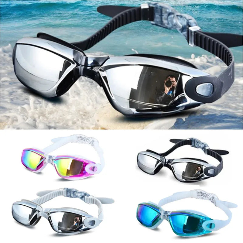 Lunettes de natation unisexe avec bouchons d'oreilles SOREBRAIN