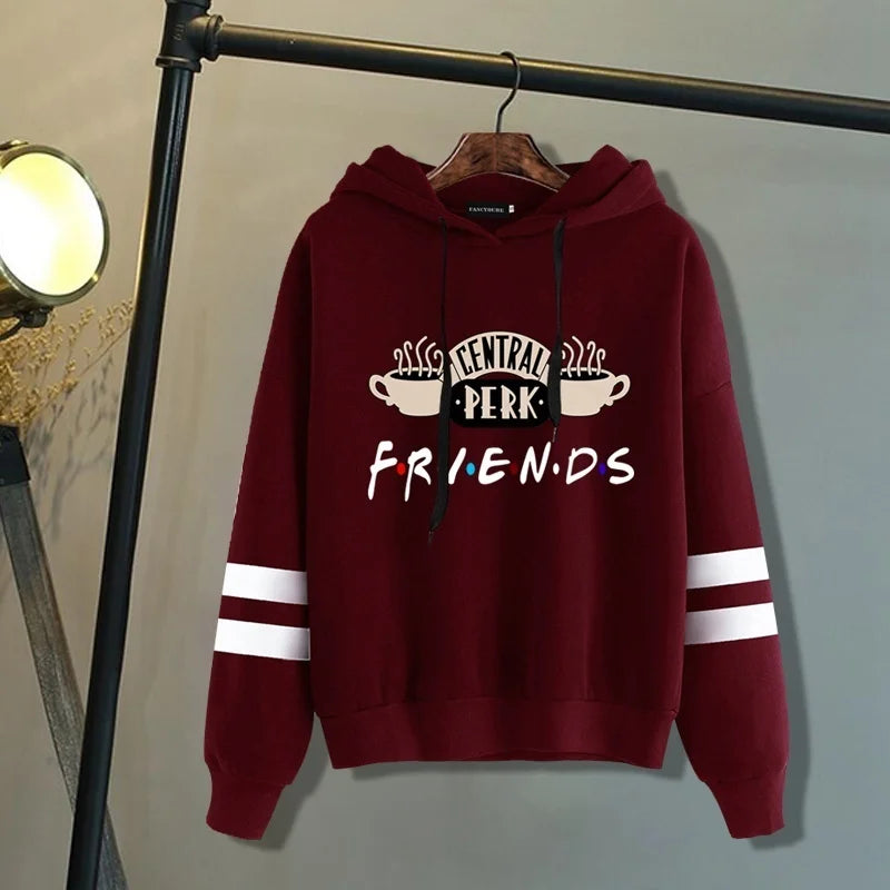 Sweat à capuche pour femme Friends SOREBRAIN