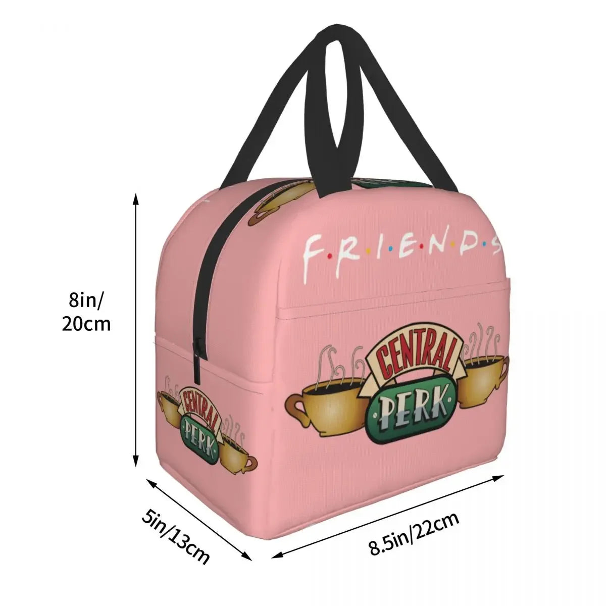 Sac à déjeuner isotherme avec motif de Central Perk Friends SOREBRAIN