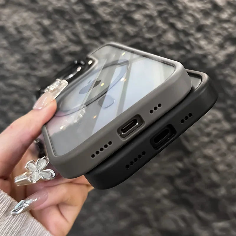 Coque de téléphone antichoc magnétique pour iPhone SOREBRAIN