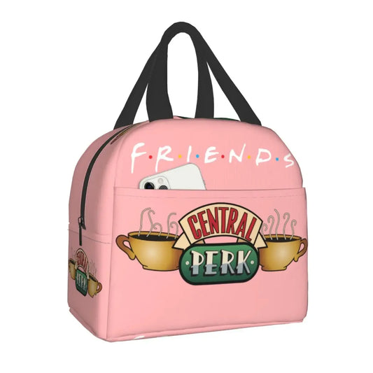 Sac à déjeuner isotherme avec motif de Central Perk Friends SOREBRAIN