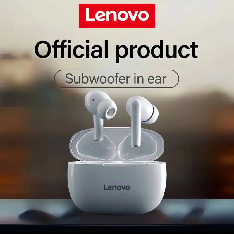 Écouteurs bluetooth Lenovo intra-auriculaire avec micro - PROMOTION -20% SOREBRAIN