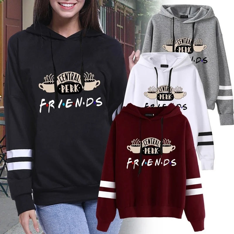 Sweat à capuche pour femme Friends SOREBRAIN