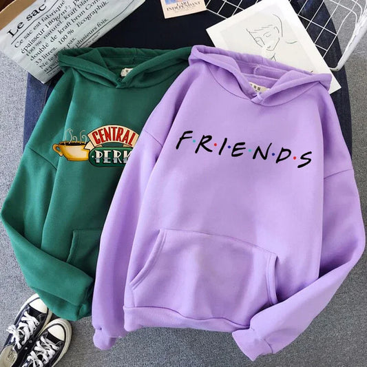 Sweat à capuche pour femme Friends SOREBRAIN