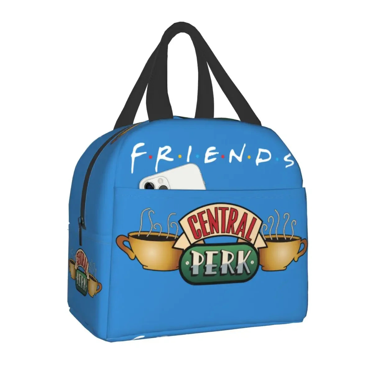 Sac à déjeuner isotherme avec motif de Central Perk Friends SOREBRAIN